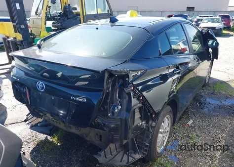 2016 Toyota Prius Two from USA, damaged, VIN JTDKBRFU0G3023272